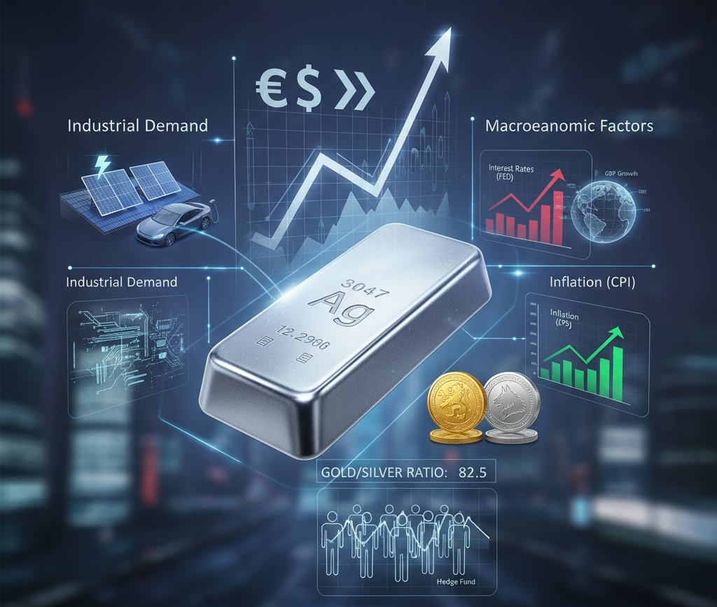 5 YẾU TỐ CHÍNH ẢNH HƯỞNG ĐẾN GIÁ BẠC & CHIẾN LƯỢC ĐẦU TƯ BẠC MỚI NHẤT