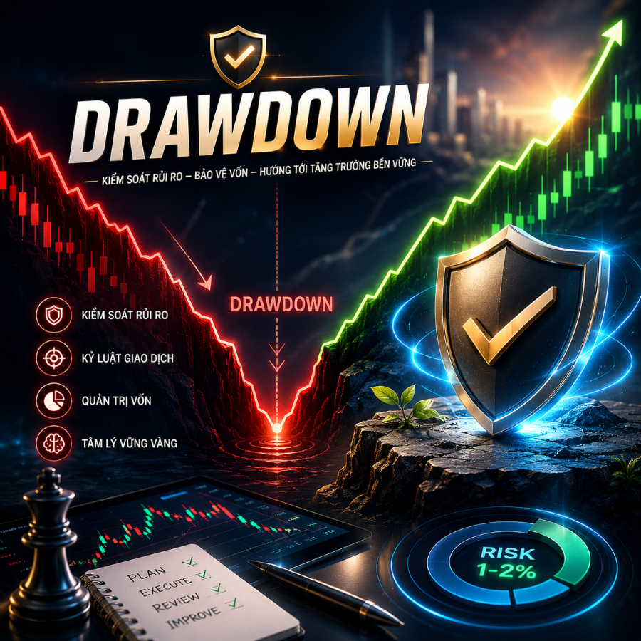 Drawdown Là Gì? Vì Sao Trader Cần Theo Dõi Chỉ Số Này?