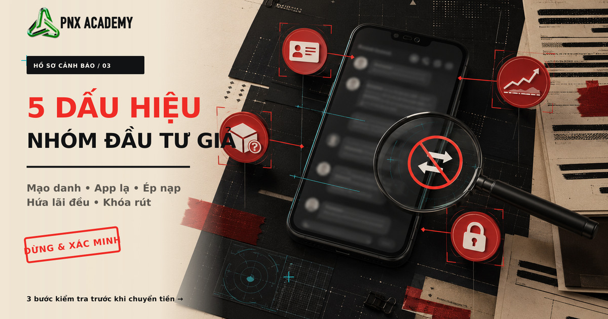 Dấu Hiệu Nhóm Đầu Tư Giả — Dừng Trước Khi Chuyển Tiền