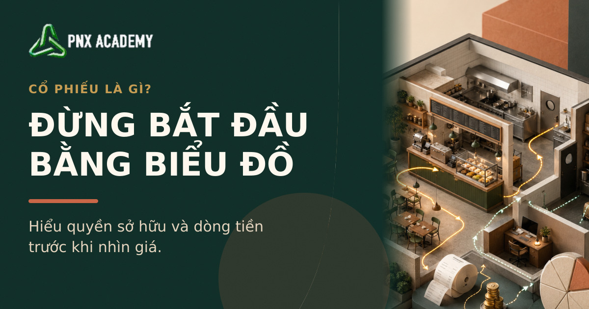 Cổ phiếu là gì? Hiểu doanh nghiệp trước biểu đồ