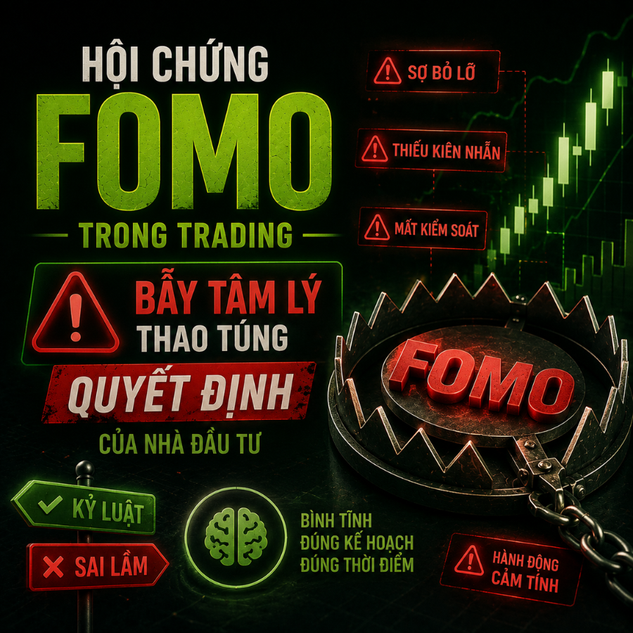 Hội Chứng FOMO: Bẫy Tâm Lý Thao Túng Quyết Định Của Nhà Đầu Tư