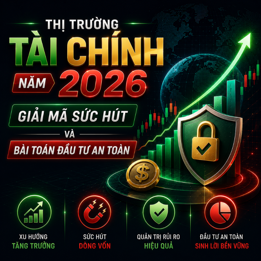 Thị trường tài chính 2026: Giải mã sức hút và bài toán đầu tư an toàn