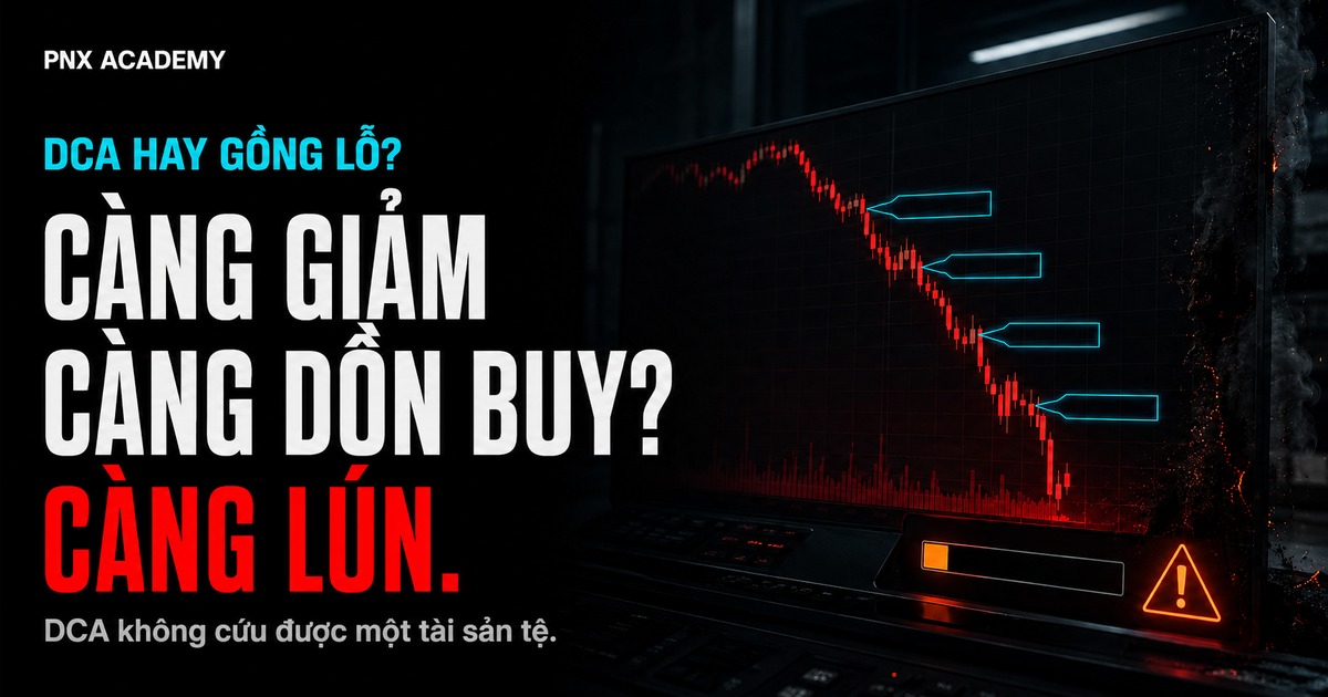 Càng giảm càng mua: DCA hay đang gồng lỗ?